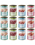 SUPER RAFI Mix 4 maitset 12x400 g m&auml;rgkoeratoit