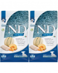 FARMINA N&D Ocean Dog Puppy Mini cod, pumpkin & cantaloupe melon 2,5 kg x 2