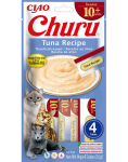 INABA Churu Cat Senior Tuna 4x14g Kreemjas tuunikalamaitseline maiuspala vanematele kassidele