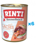 RINTI Kennerfleisch Salmon l&otilde;he 6x800 g