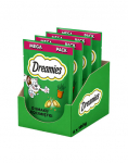 DREAMIES Mega Pack Kassi kr&otilde;mpsuvad maiustused kassim&uuml;ndi maitsega 4x180 g