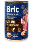 BRIT Premium by Nature Lamb and buckwheatn 400 g lambaliha ja tatar looduslik koeratoit