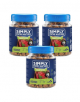 SIMPLY FROM NATURE Smart Bites Hobusetreenerid koertele 3x130g