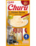 INABA Churu Cat Senior Chicken 4x14g kreemjas kanamaitseline maiuspala vanematele kassidele