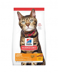 HILL'S Science Plan Feline Adult Light Chicken 10 kg kastreeritud kassidele kanalihaga