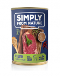 SIMPLY FROM NATURE Koerte m&auml;rgtoit Hirved tatraga 400 g