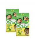 VERSELE-LAGA Crispy Muesli Hamster 2x750g toiduks hamstritele