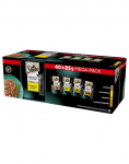 SHEBA Selection Select Slices Drobiowe Smaki kotikud 4 x 40x85 g kastmes t&uuml;kkidena: pardiga, kanaga, linnulihaga, pardiga ja kalkuniga t&auml;iskasvanud kassidele 3+1 TASUTA