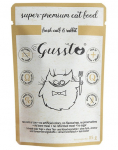 GUSSTO Cat Fresh Calf & Rabbit m&auml;rja kassitoit vasikaliha ja k&uuml;&uuml;lik 24x85g