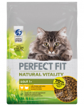 PERFECT FIT Natural Vitality 1+ kana ja kalkuniga 650 g - kuivtoit t&auml;iskasvanud kassidele