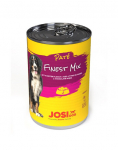 JOSERA JosiDog Finest Mix pasteet 4 t&uuml;&uuml;pi liha 400 g t&auml;iskasvanud koertele