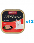 ANIMONDA Vom Feinsten Kitten veiselihaga 12x100 g