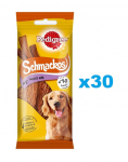 PEDIGREE Schmackos Multi Mix 30x36 g koerte maiuspala ribad veiselihaga