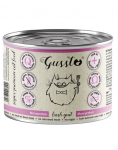 GUSSTO Cat Fresh Goat mokra karma dla kot&oacute;w z koziną 6x200g