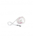 Flexi Glam Composition Mother Of Pearl M juostinis pavadėlis baltas