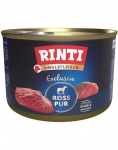 RINTI Singlefleisch Exclusive Horse Pure monoproteiinne hobuseliha 185 g