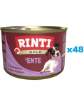 RINTI Gold Duck hearts Mini pardis&uuml;damed v&auml;ikestele t&otilde;ugudele 48x185 g