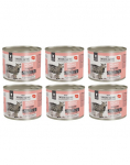 WIEJSKA ZAGRODA &Uuml;he valgu Lamb m&auml;rgtoit kassidele 6x200 g