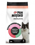 PAN MIĘSKO Spetsiaalsed vajadused Digestive & Hairball Control kassidele 3 kg