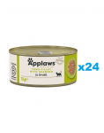 APPLAWS Cat Adult Tuna with Seaweed in Broth m&auml;rgtoit kassidele 24 &times; 70 g Tuunikala vetikatega puljongis