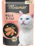MIAMOR Pate and Filet with Salmon l&otilde;hefilee t&uuml;kid 85 g