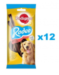PEDIGREE Rodeo 12x122 g veiseliha maiuspala koertele