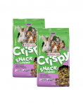 VERSELE-LAGA Crispy Snack with Fibres 2x550g kiudainete rikkaid kr&otilde;buskeid k&uuml;&uuml;likutele ja n&auml;rilistele