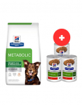 HILL'S Prescription Diet Canine Metabolic 12 kg &uuml;lekaaluline koeratoit + 3 x 370g &uuml;lekaaluline koeratoit TASUTA
