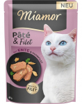 MIAMOR Pate and Filet with Duck pardifilee t&uuml;kid 85 g