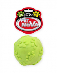 PET NOVA DOG LIFE STYLE pall 6cm heliga, kollane, piparm&uuml;ndi maitsega