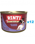 RINTI Gold Goose Mini Goose v&auml;ikestele t&otilde;ugudele 12x185 g