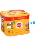 PEDIGREE Adult 24x400 g m&auml;rg t&auml;istoit t&auml;iskasvanud koertele kana- ja veiselihahautisega