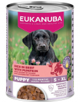 EUKANUBA Life Care Puppy Rich in Beef 400 g pasteet kutsikatele, rikkalik veiselihaga ja k&otilde;rvitsaga