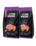 PAN MIĘSKO Veiseliha krevettidega kassidele kr&otilde;binad S 2x1,6 kg