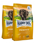 HAPPY DOG Supreme piemonte -antiena, ka&scaron;tonas, žuvis 20 kg (2 x10 kg)