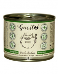 GUSSTO Cat Fresh Chicken m&auml;rja kassitoit v&auml;rske kanalihaga 6x200g