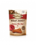 CARNILOVE Meat Jerky Chicken & wild boar 100g kana ja metssea maiuspala.