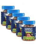 SIMPLY FROM NATURE Smart Bites Veiseliha treenerid koertele 5x130g