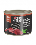PAN MIĘSKO Sealiha ja hirveliha m&auml;rgtoit kassidele 200 g