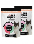 PAN MIĘSKO Spetsiaalsed vajadused Digestive & Hairball Control kassidele 2x800 g