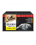 SHEBA Delicacy in Jelly Linnuliha maitsed 80x85g part, kana, linnuliha