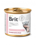 BRIT Veterinary Diet Hypoallergeenne l&otilde;he ja hernes kassidele 200 g