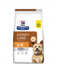 HILL'S Prescripition Diet Canine k/d 4 kg neerufunktsioone, stimuleerida s&ouml;&ouml;giisu ja suurendada toidu tarbimist. kanalihaga