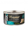 MIAMOR Feine Filets Naturell Chicken&Tuna 80g kana ja tuunikala oma kastmes