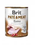BRIT Pate&Meat rabbit 800 g k&uuml;&uuml;likupasteet koertele