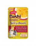 INABA Cat Dashi Delights Silky Broth Kana, tuunikala ja l&otilde;he 40g