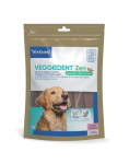 VIRBAC VeggieDent Zen L &ndash; Hambadentalsed ja antistressi n&auml;rimiskondid suurtele koertele (&uuml;le 30 kg), 15 tk.