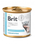 BRIT Vetrinary Diet Obesity Lambalihaga ja  hernes kassidele 200 g