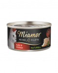 MIAMOR Feine Filets Naturell Chicken&Shrimps 80g kana ja krevetid oma kastmes