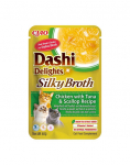 INABA Cat Dashi Delights Silky Broth Kana, tuunikala ja kammkarbid 40g